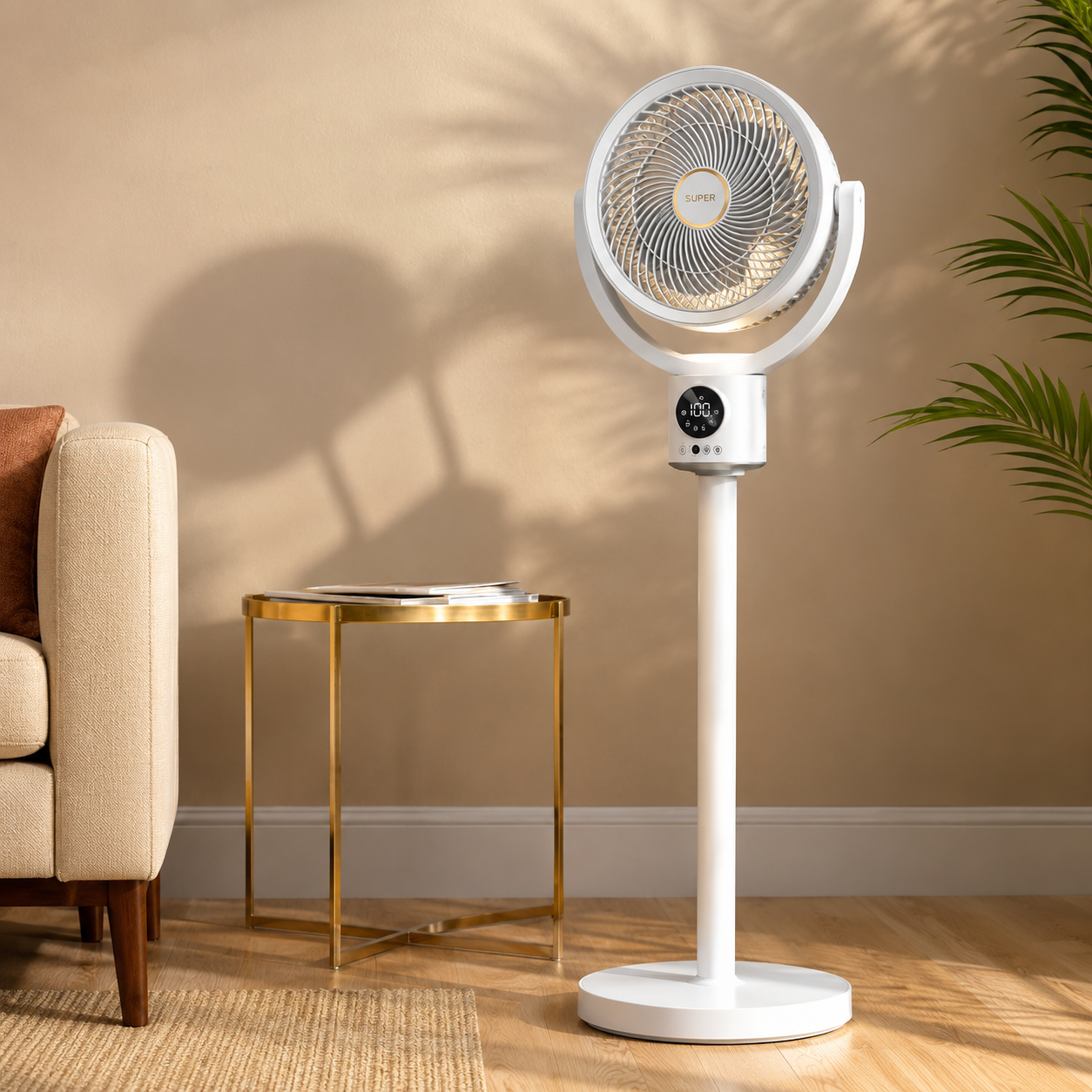 VentiFlex - Ventilateur Pliable Rechargeable 5 Vitesses