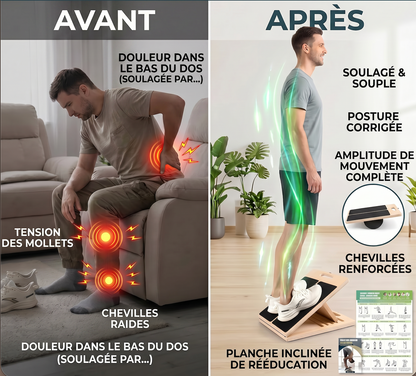 FlexStep – Planche d’étirement réglable à domicile