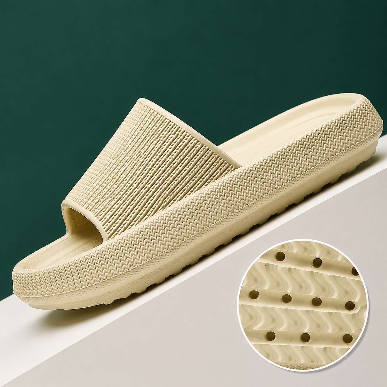 STEP- Mule Ultra Confort Semelle Épaisse