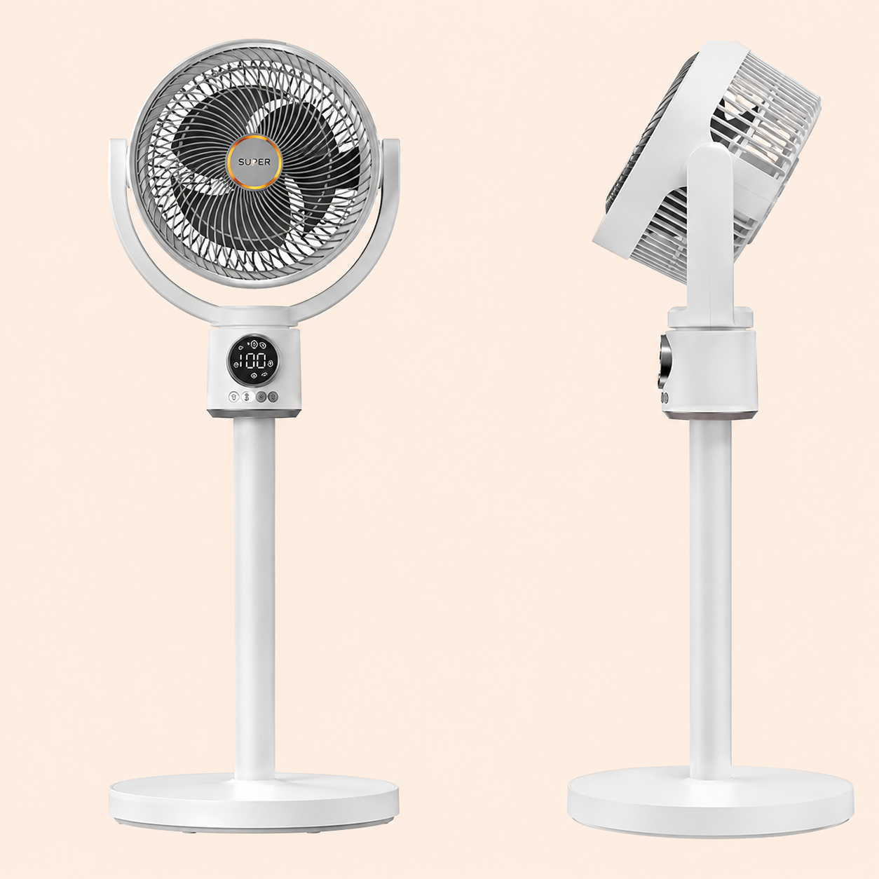 VentiFlex - Ventilateur Pliable Rechargeable 5 Vitesses