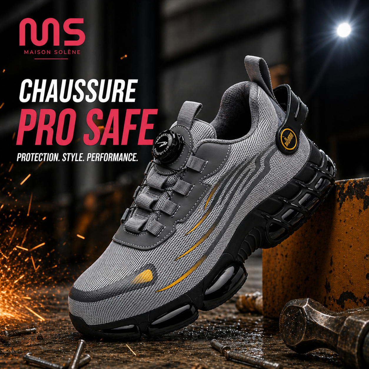 Basket Pro Safe – Chaussures de Sécurité Ultra Légères