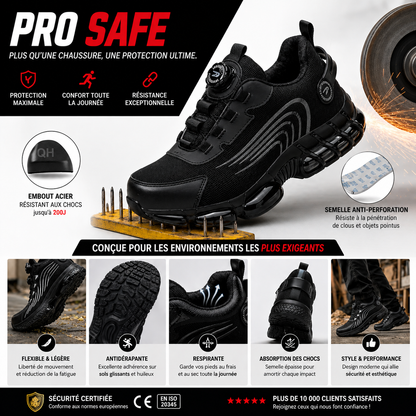 Basket Pro Safe – Chaussures de Sécurité Ultra Légères