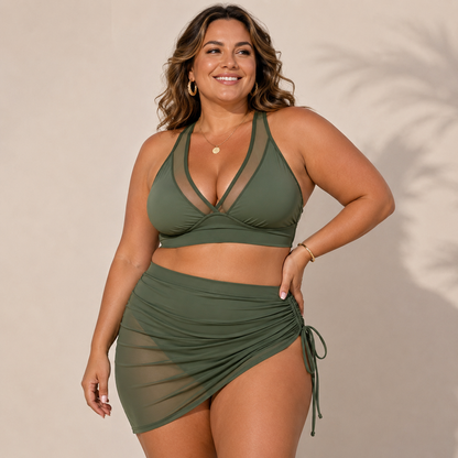 Bella Mare – Bikini Gainant & Paréo