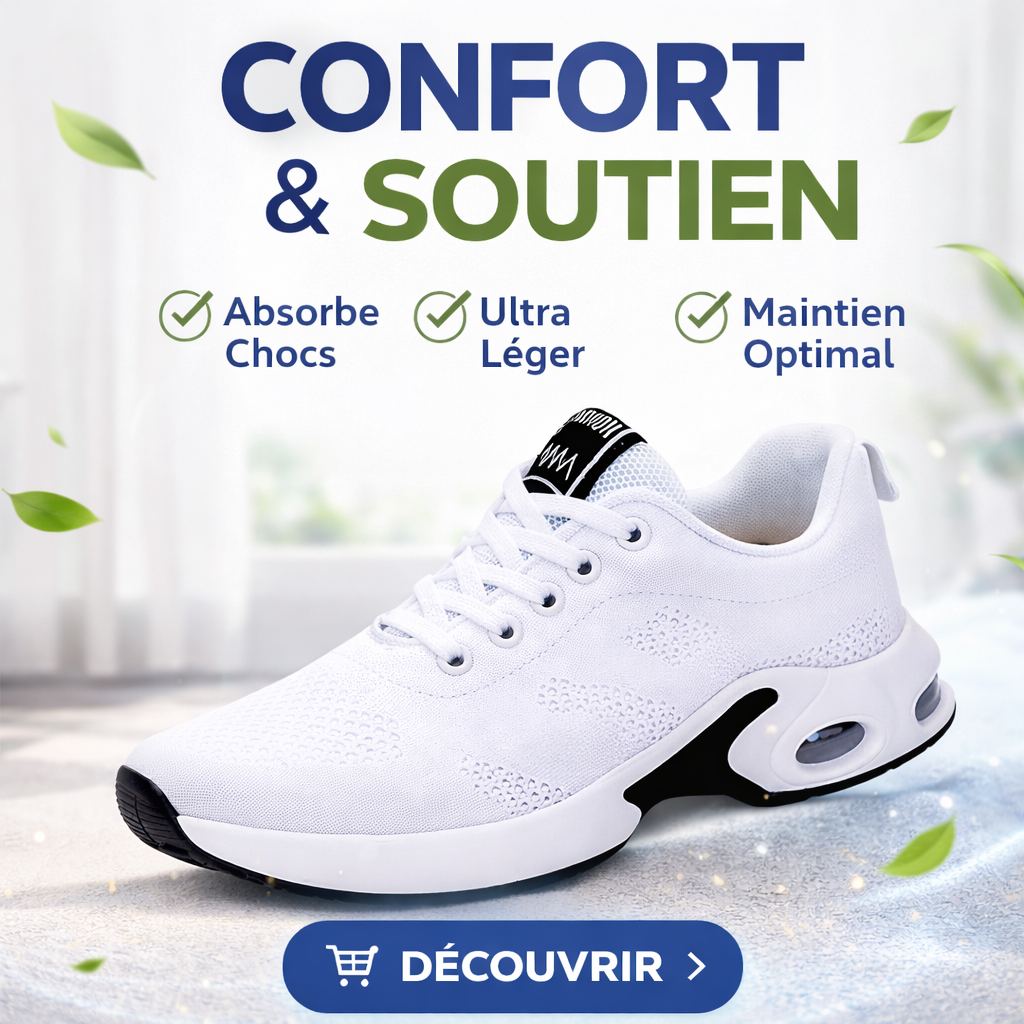 Ergofit Plus - Baskets à confort orthopédique pour femme