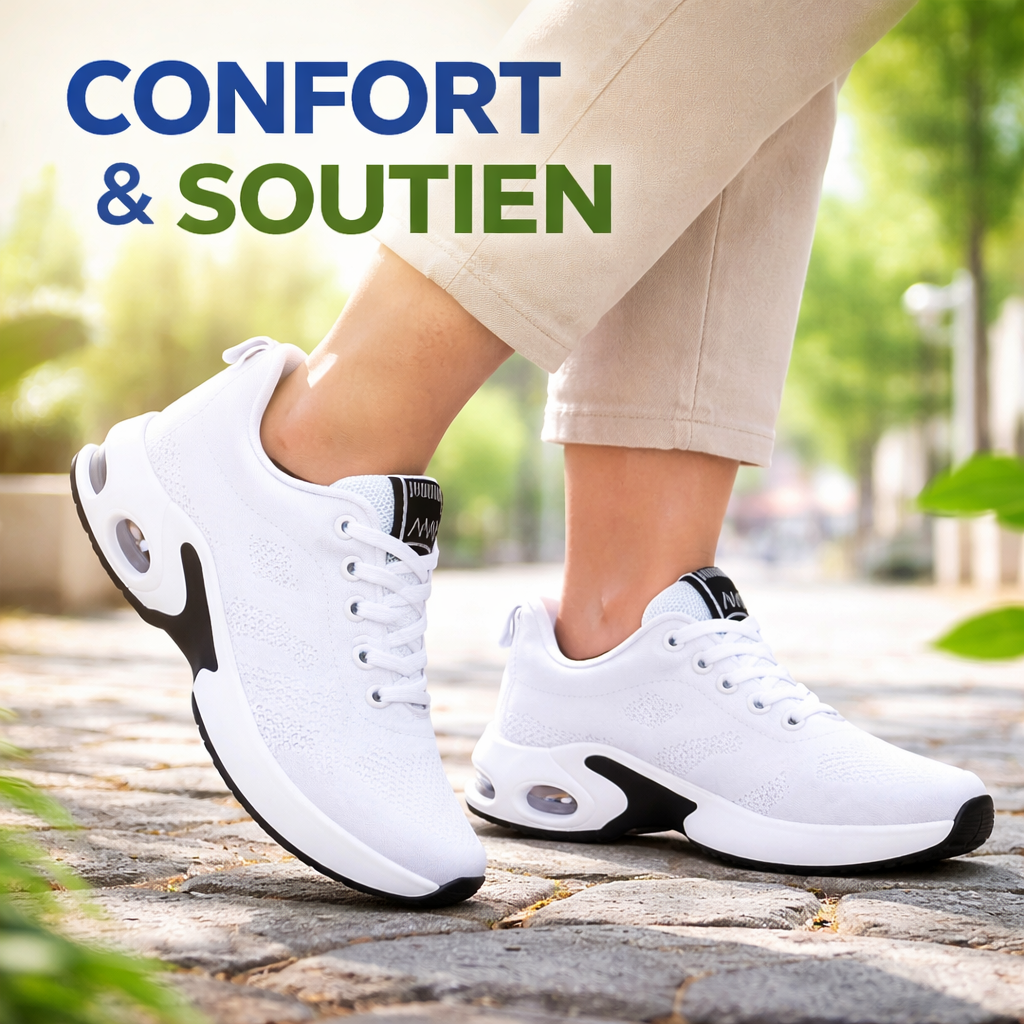 Ergofit Plus - Baskets à confort orthopédique pour femme