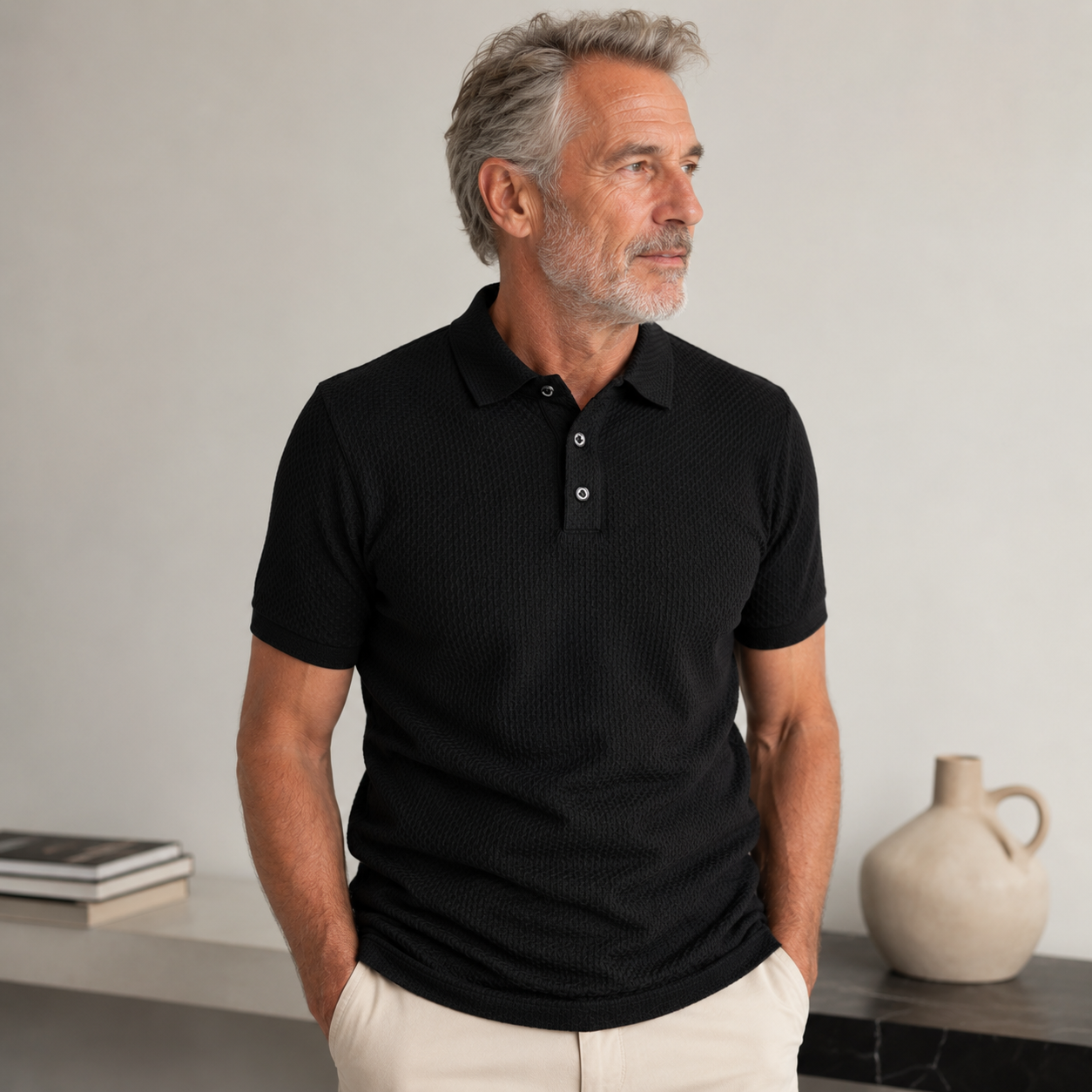 DRYMAX - Polo Anti-Transpirant Homme