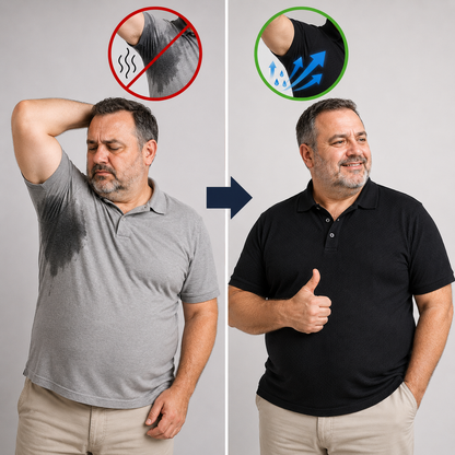DRYMAX - Polo Anti-Transpirant Homme