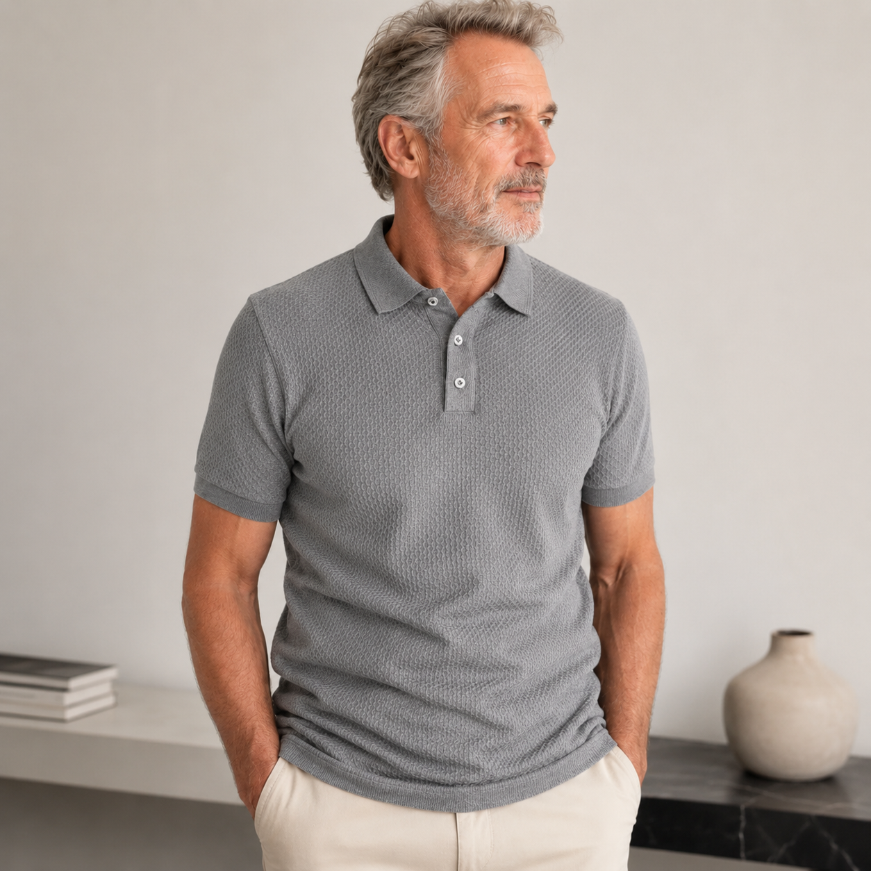 DRYMAX - Polo Anti-Transpirant Homme