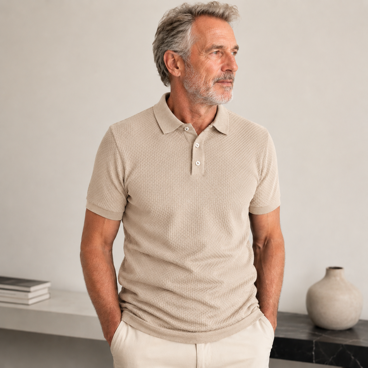 DRYMAX - Polo Anti-Transpirant Homme