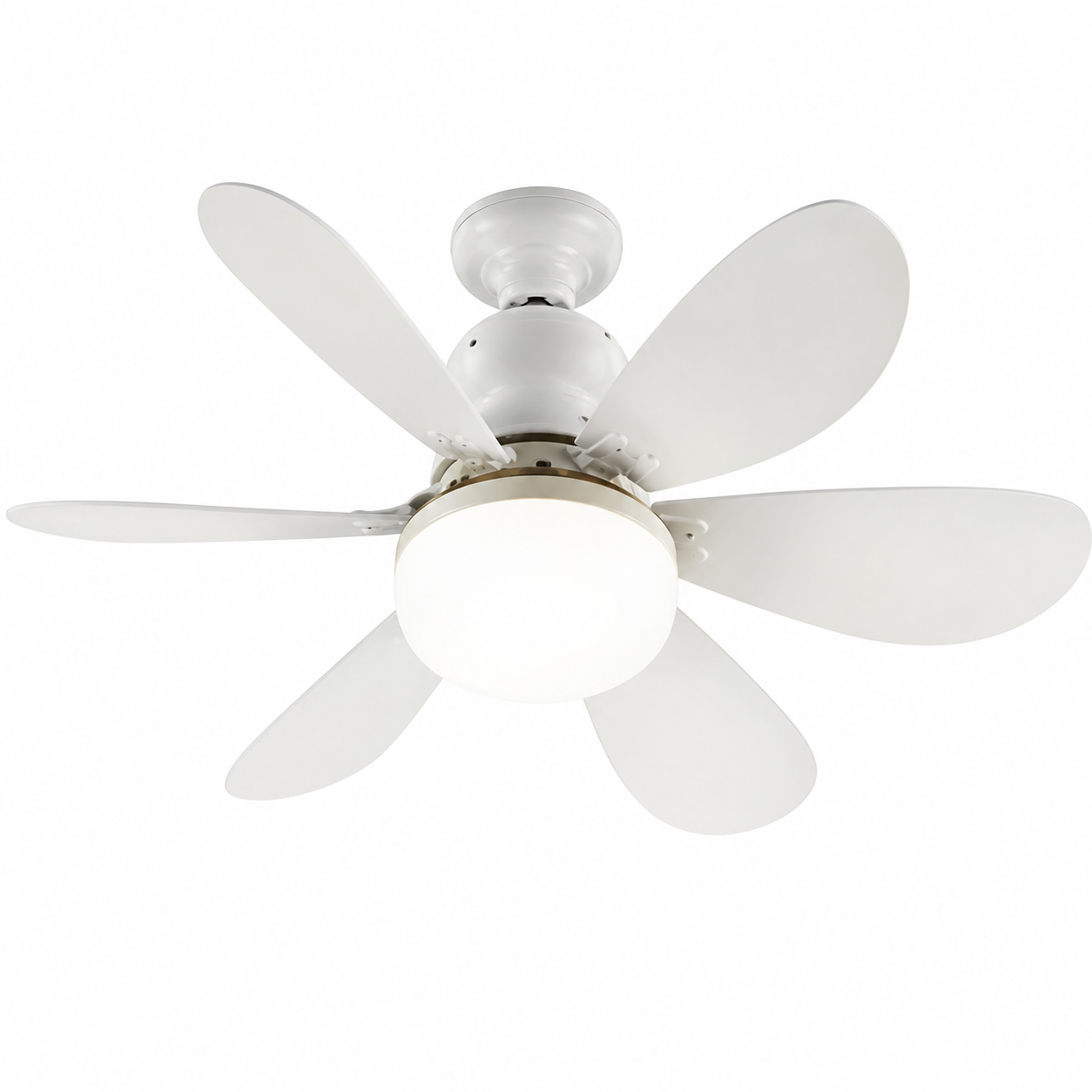 Ventilateur de Plafond LED AéroLume — Silencieux & Connecté