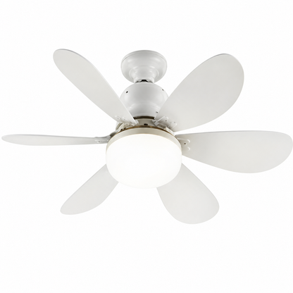 Ventilateur de Plafond LED AéroLume — Silencieux & Connecté