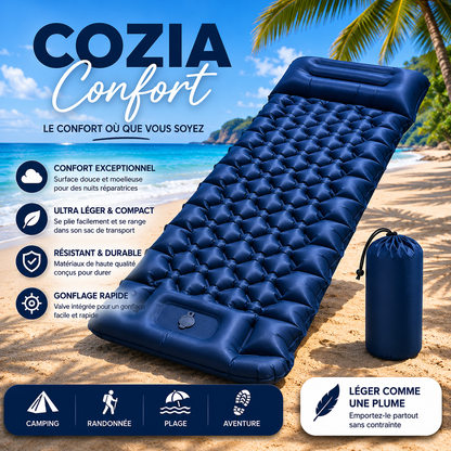 CoziaConfort – Matelas Gonflable Ultra Confort avec Pompe Intégrée