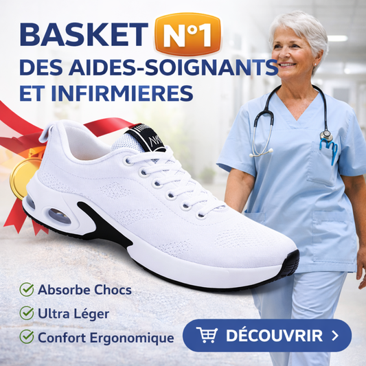 Ergofit Plus - Baskets à confort orthopédique pour femme